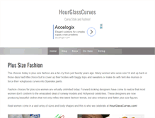 Tablet Screenshot of activeplussize.com
